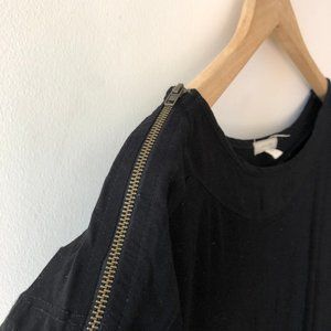 Anthropologie Zipper Tee